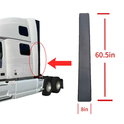 GA-V-125-11-L Lower Fairing Extention Left Side For Volvo VNL860 2018-2024