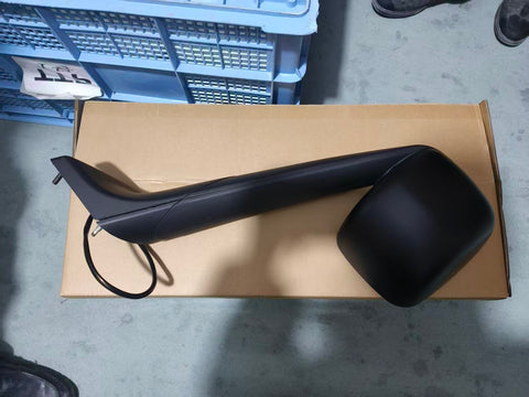 GA-FR-100BR Hood Mirror Black RH For Freightliner Cascadia 2018 2019 2020 2021 2022 2023 2024