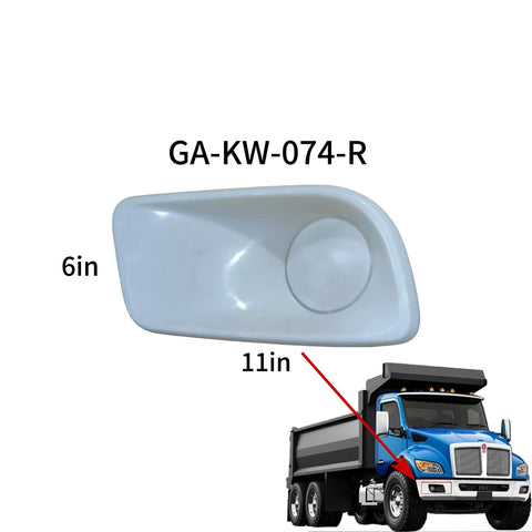 GA-KW-074-R Fog Lamp Bezel Right Side For Kenworth T480