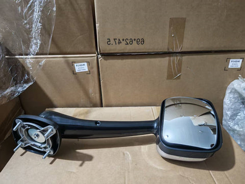 GA-FR-059B L Chrome Cover Hood Mirror LH For Freightliner Cascadia 2008 2009 2010 2011 2012 2013 2014 2015 2016 2017