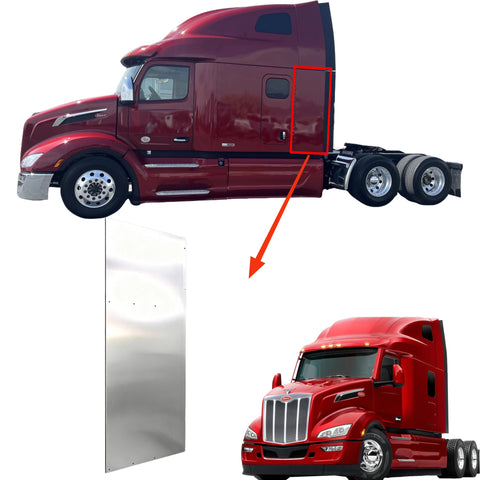 GA-PE-043-L Lower Cabin Sleeper Fairing LH T33-6096-120 For Peterbilt 579 2013 2014 2015 2016 2017 2018 2019 2020 2021 2022 2023 2024 2025 2026