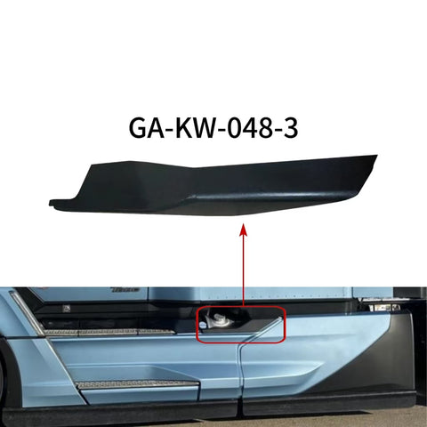 GA-KW-048-3 Upper Fairing Kick Panel Driver Side LH For Kenworth T680 Next Gen 2022 2023 2024 2025