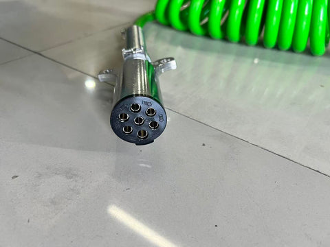GA-RP303S-15 Heavy Duty Cable Assembly -15Ft Long 7-Way ABS Trailer Electrical Power Coil