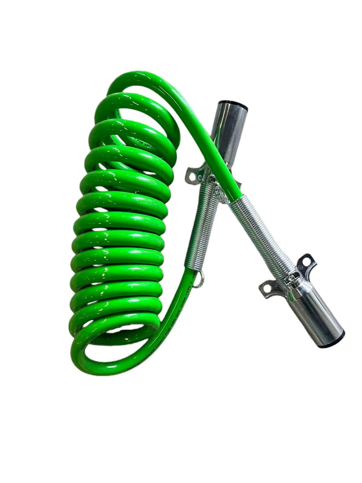 GA-RP303S-15 Heavy Duty Cable Assembly -15Ft Long 7-Way ABS Trailer Electrical Power Coil