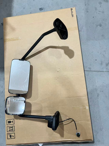 GA-IN-105A-L Door Mirror ASSY Black Left Side For International MV 2018 2019 2020 2021 2022 2023 2024