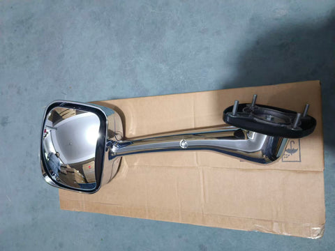 GA-FR-059C L Chrome Hood Mirror LH For Freightliner Cascadia 2008 2009 2010 2011 2012 2013 2014 2015 2016 2017