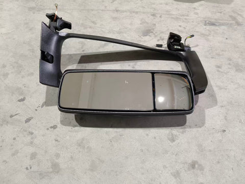 GA-V-129A Complete-L Door Mirror Complete With Bracket Chrome Cover Left Side For Volvo VNL 2018-2024