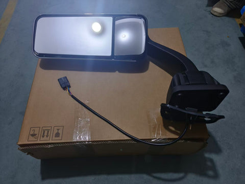 GA-FR-060B-R Chrome Door Mirror W/Heated Passenger Side R For Freightliner Cascadia 2008 2009 2010 2011 2012 2013 2014 2015 2016 2017