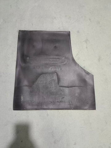 GA-FR-112 Rubber Floor Mat Right Side with Black Logo For Freightliner Cascadia 2018 2019 2020 2021 2022 2023 2024