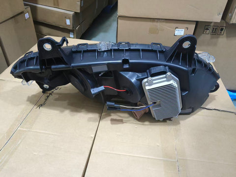 GA-IN-074B-L Black reflcetive LED Headlights with DRL LH For International LT625 2018 2019 2020 2021 2022 2023 2024