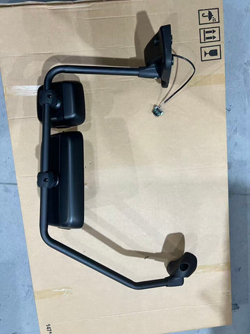 GA-IN-105A-L Door Mirror ASSY Black Left Side For International MV 2018 2019 2020 2021 2022 2023 2024