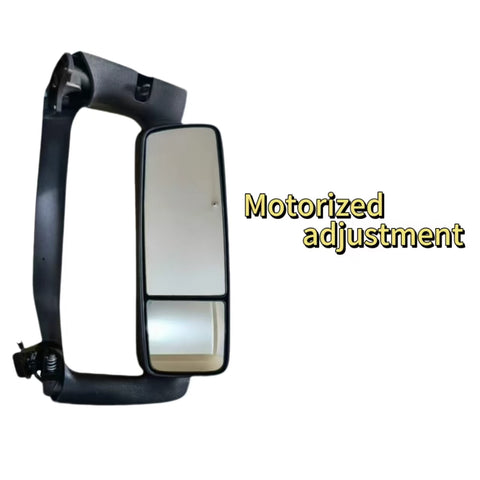 GA-V-129B Complete R Door Mirror Complete With Mirror Bracket Black Cover Right Side For Volvo VNL 2018-2024