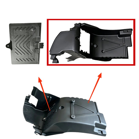 GA-KW-064-1-L Splash Guard Mud Flap w/o Cover Left Driver For Kenworth T680 2013 2014 2015 2016 2017 2018 2019 2020 2021