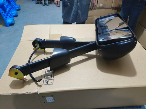GA-KW-016AR Black Passenger Side Mirror Complete For Kenworth T660 T600 T370 T170 2008 2009 2010 2011 2012 2013 2014 2015 2016 2017