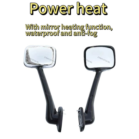GA-FR-059B R Chrome Cover Hood Mirror RH For Freightliner Cascadia 2008 2009 2010 2011 2012 2013 2014 2015 2016 2017