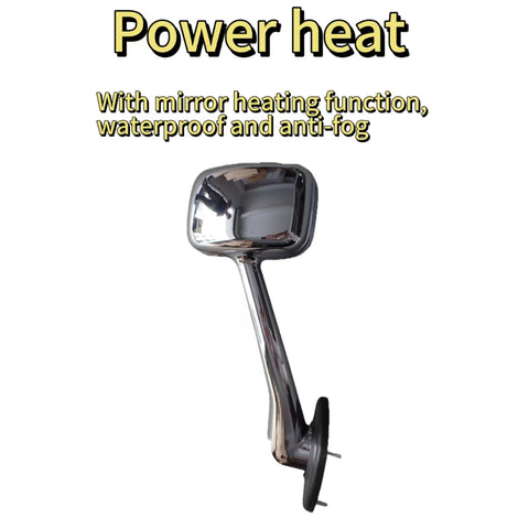 GA-FR-059C R Chrome Hood Mirror LH For Freightliner Cascadia 2008 2009 2010 2011 2012 2013 2014 2015 2016 2017