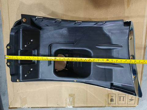 GA-PE-008D-L Chrome Corner Bumper With Fog Light Hole Left Side For Peterbilt 579 2013-2022
