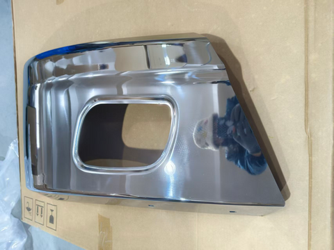 GA-KW-079-2A-R Corner Bumper With Foglamp Hole Right Side For Kenworth T680 Next GEN 2022+