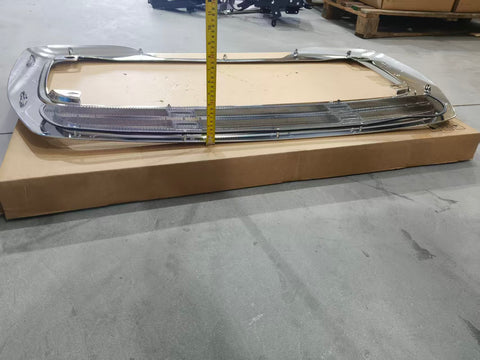 GA-FR-167A Grille Surround Chrome with Bug Screen For Freightliner M2