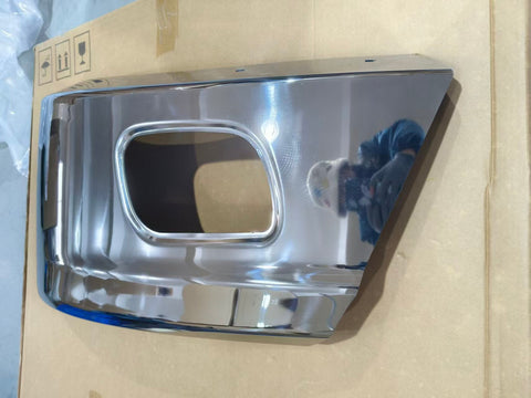 GA-KW-079-2A-L Corner Bumper With Foglamp Hole Left Side For Kenworth T680 Next GEN 2022+