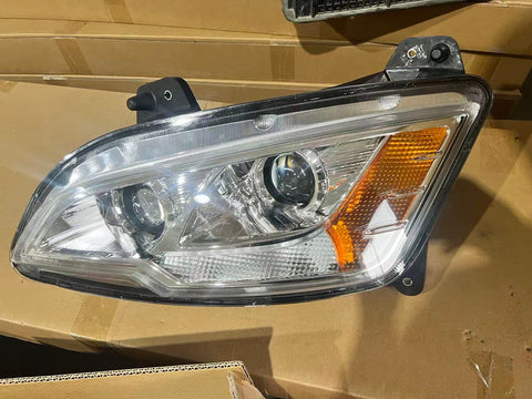 GA-PE-035A-L Left Side Halogen Headlight Assembly For Peterbilt 579 2023 2024 2025 Fits P54-6196-100