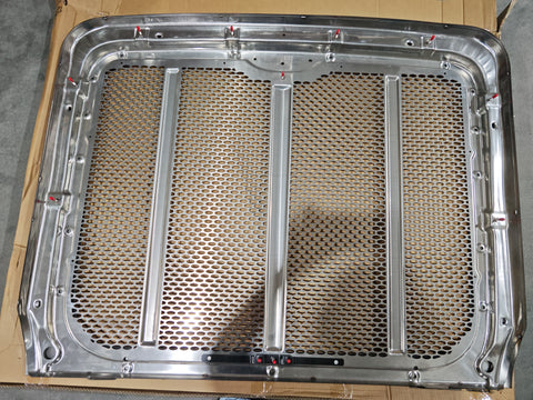 GA-PE-049 Front Grille Crown Assy L29-6235-30100 For Peterbilt 567 2015 2016 2017 2018 2019 2020 2021 2022 2023 2024 2025 2026
