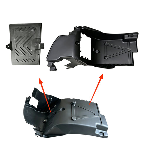 GA-KW-064-L MudGuard Liner Fender Complete Left Driver For Kenworth T680 2013 2014 2015 2016 2017 2018 2019 2020 2021 L35-1056