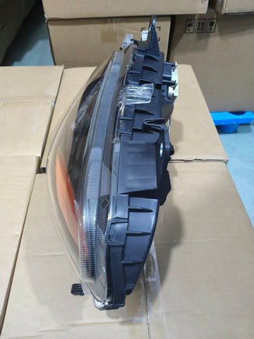 GA-IN-074B-L Black reflcetive LED Headlights with DRL LH For International LT625 2018 2019 2020 2021 2022 2023 2024