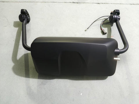 GA-MK-044B-L Black Door Mirror Assemblies W/Arms Left Side For Mack Anthem 2017+
