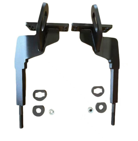 GA-DGNT-3-CAS Black Deer Guard Bumper PVC with Bracket for Freightliner Cascadia 2018-2025