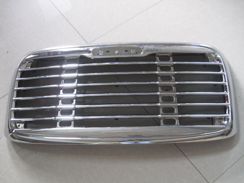 GA-FR-002* FREIGHTLINER COLUMBIA 2000 2001 2002 2003 2004 2005 2006 2007 2008 Chrome Grille with Bug Screen