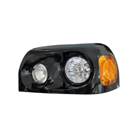 GA-FR-012A-L* Headlamp Cover In Black LH Driver Side FOR FREIGHTLINER CENTURY 1996 1997 1998 1999 2000 2001 2002 2003 2004 2005 2006 2007 2008 2009 2010