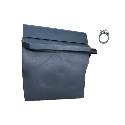 GA-FR-166-1-R Gray Truck Quarter Fender W/ Clamp Righ Side For Freightliner Cascadia 2018 2019 2020 2021 2022 2023 2024