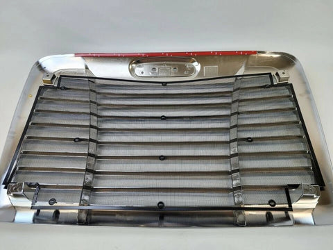 GA-FR-001 Front Grille Chrome w/Bug Screen For Freightliner Century 2005 2006 2007 2008 2009 2010 2011