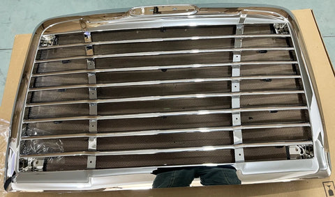 GA-FR-001 Front Grille Chrome w/Bug Screen For Freightliner Century 2005 2006 2007 2008 2009 2010 2011