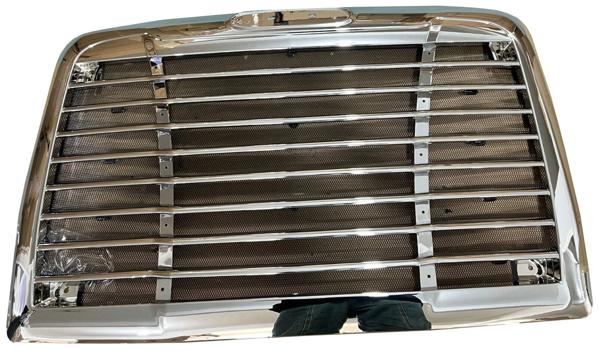 GA-FR-001 Front Grille Chrome w/Bug Screen For Freightliner Century 2005 2006 2007 2008 2009 2010 2011