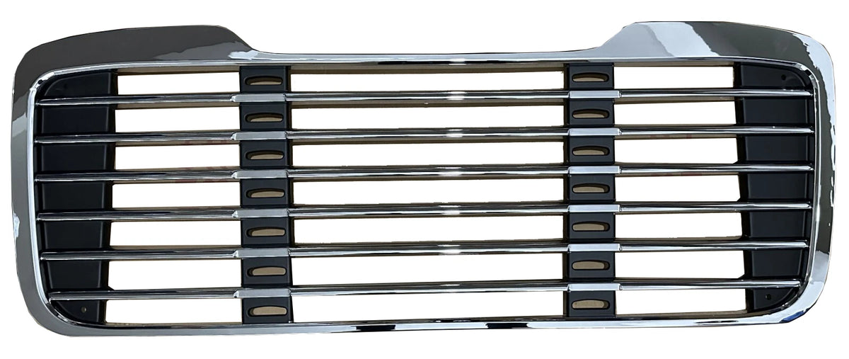 GA-FR-003A Chrome Grille W/O BUG Screen Freightliner M2 106 112 2003 2004 2005 2006 2007 2008 2009 2010 2011 2012 2013 2014 2015 2016 2017 2018 2019