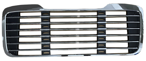 GA-FR-003A Chrome Grille W/O BUG Screen Freightliner M2 106 112 2003 2004 2005 2006 2007 2008 2009 2010 2011 2012 2013 2014 2015 2016 2017 2018 2019