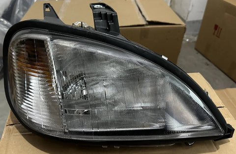 GA-FR-004-R Headlight Right Passenger Assembly Halogen For Freightliner Columbia 2000 2001 2002 2003 2004 2005 2006 2007 2008 2009 2010 2011 2012 2013