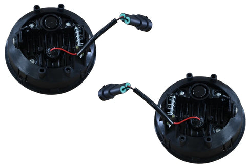 GA-FR-010B-P Foglamp black Led Pair For Freightliner century 2005 2006 2007 2008 2009 2010 2011