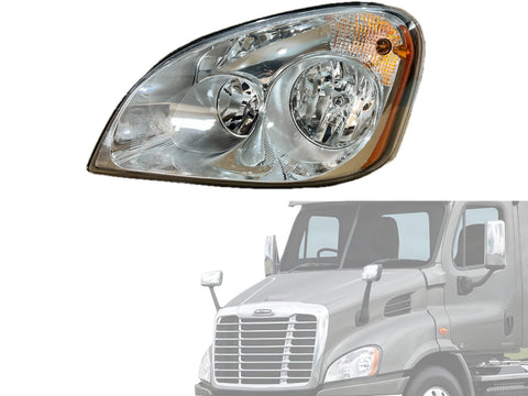 GA-FR-011 L Headlamp Halogen LH Driving side For Freightliner Cascadia 2008 2009 2010 2011 2012 2013 2014 2015 2016 2017