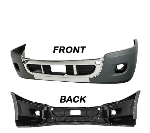 GA-FR-038-2 Front Bumper complet W/hole chrome cover For Freightliner Cascadia 2008 2009 2010 2011 2012 2013 2014 2015 2016 2017