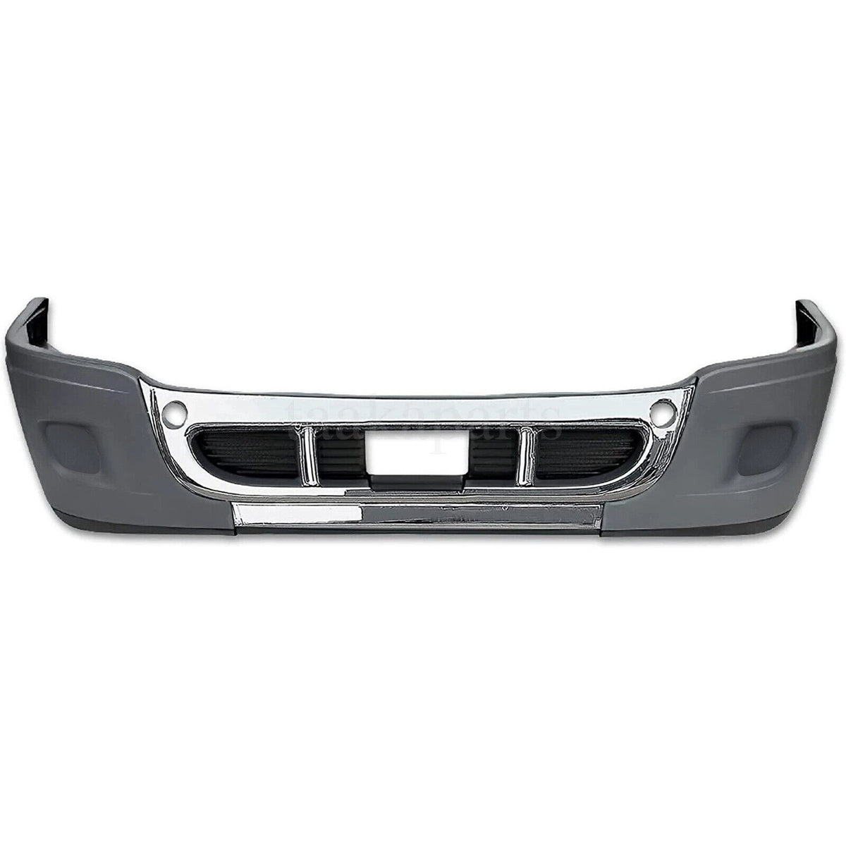 GA-FR-038-3 Front Bumper Complete w/o hole w/chrome For Freightliner Cascadia 2008 2009 2010 2011 2012 2013 2014 2015 2016 2017