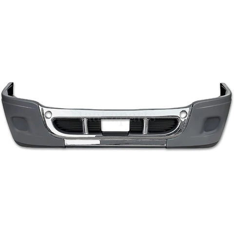 GA-FR-038-3 Front Bumper Complete w/o hole w/chrome For Freightliner Cascadia 2008 2009 2010 2011 2012 2013 2014 2015 2016 2017