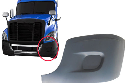 GA-FR-038-A-L* Bumper Corner Cover W/O Hole LH For Freightliner Cascadia 2008 2009 2010 2011 2012 2013 2014 2015 2016 2017 GA-CA0801-003L-A1