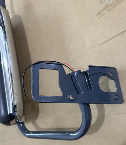 GA-FR-040D-L* Door Mirror Chrome With Bracket LH For Freightliner Century/Columbia 2004 2005 2006 2007 2008 2009 2010 2011 2012 2013 2014 2015 2016 2017 2018