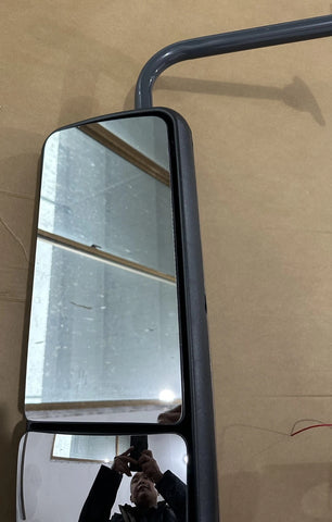 GA-FR-040D-L* Door Mirror Chrome With Bracket LH For Freightliner Century/Columbia 2004 2005 2006 2007 2008 2009 2010 2011 2012 2013 2014 2015 2016 2017 2018