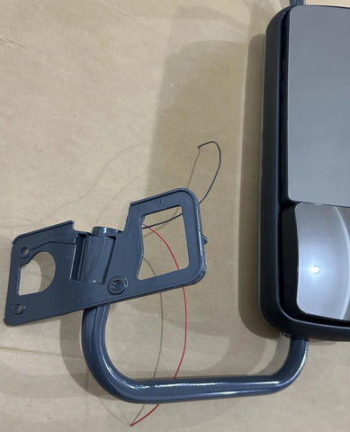 GA-FR-040D-R* Door Mirror Chrome With Bracket RH For Freightliner Century/Columbia 2004 2005 2006 2007 2008 2009 2010 2011 2012 2013 2014 2015 2016 2017 2018