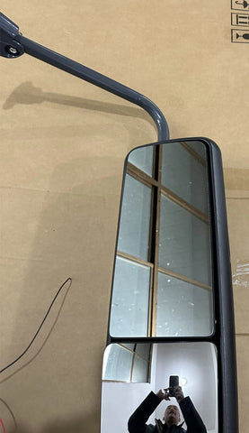 GA-FR-040D-R* Door Mirror Chrome With Bracket RH For Freightliner Century/Columbia 2004 2005 2006 2007 2008 2009 2010 2011 2012 2013 2014 2015 2016 2017 2018