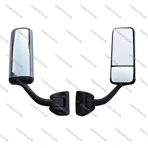 GA-FR-060B-R Chrome Door Mirror W/Heated Passenger Side R For Freightliner Cascadia 2008 2009 2010 2011 2012 2013 2014 2015 2016 2017